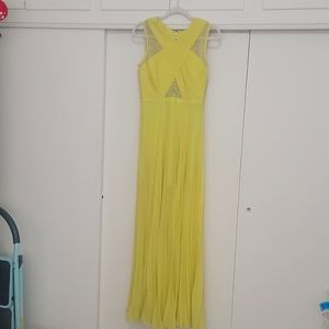 Romantic yellow dress